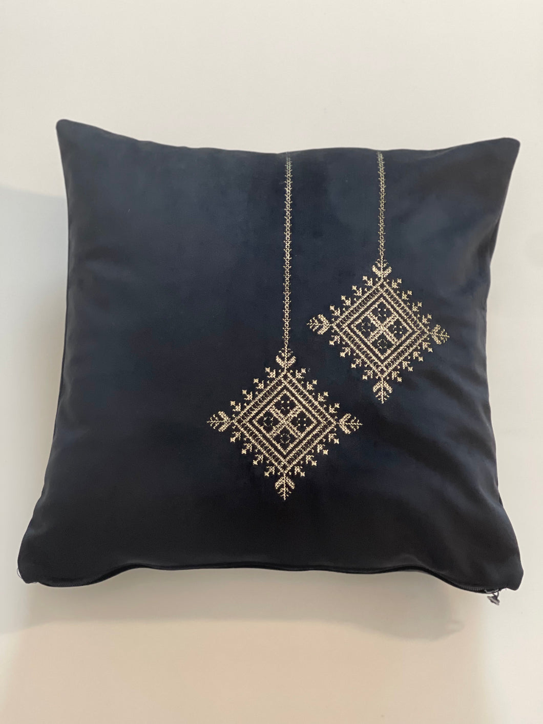 Traditional embroidered pillows